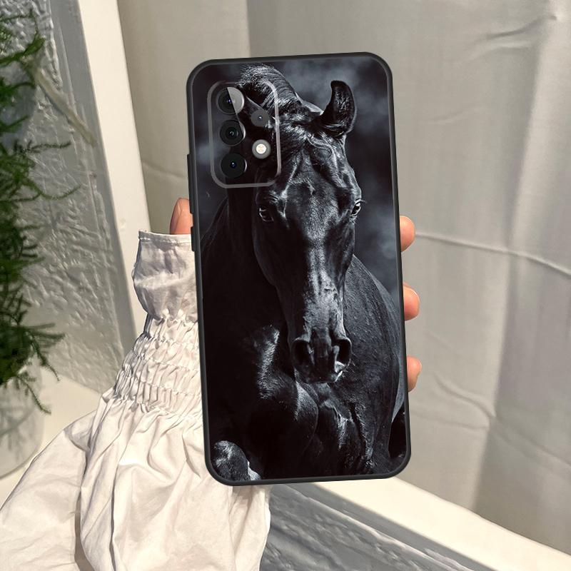 Animal Steed Horse Case For Samsung Galaxy A35 A55 A15 A34 A54 A14 A56 A52 A53 A16 A26 A36 A32 A12 A33 A13 A17