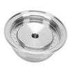Refillable Coffee Pod Fit for Vertuo Plus Next Pop Stainless Steel Reusable Coffee Capsule with Brush Spoon