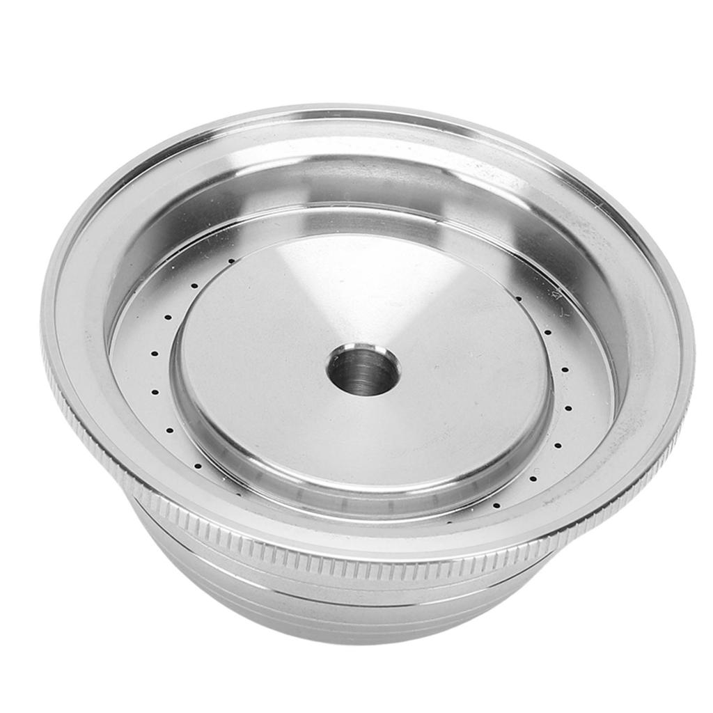 Refillable Coffee Pod Fit for Vertuo Plus Next Pop Stainless Steel Reusable Coffee Capsule with Brush Spoon