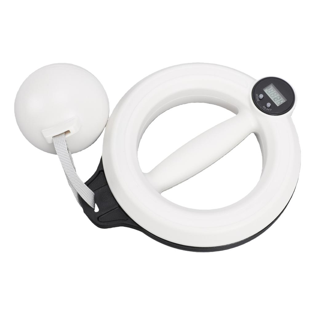 Arm Hoop 360 Rotation Three Tracking Modes Portable Hand Crank Arm Hoop for Women Men Intelligent Display