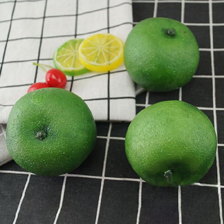 Decorative Artificial Orange Plastic Fruit Craft for Orange Partys Decors