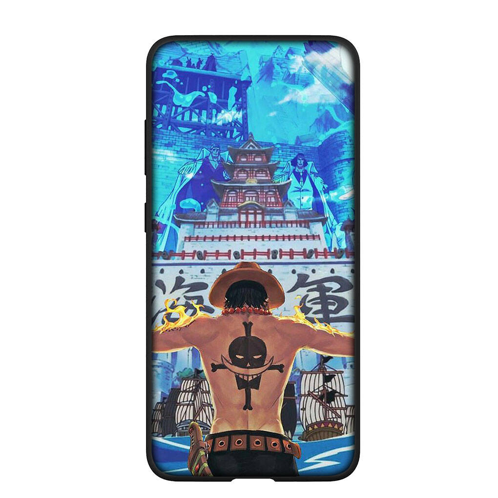 Phone Case for iPhone 17 15 16 Plus XR Redmi Note 14 12 11 13 Pro Max Huawei P30 P20 Lite Y9 OPPO A60 A40 A80 A18 A16 A54 Anime Luffy One Piece Cover