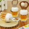 2PCS Men Beer Bottle Opener Magnetic Hanging Bottle Opener Fridge Magnets Funny Gift Home Decor
