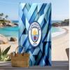Manchester City Printed Beach Towel Quick Dry Soft TowelPortable Large Rectangular Beach Blanket for Travel Swimming Pool