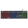 New High Quality Full Size Membrane Gaming Keyboard RGB Backlit USB Wired for Desktop