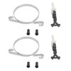 2 Kits Brake Band Practical Corrosion Protection Brake Repair Kit for Husqvarna 445e II 450e II 455 460