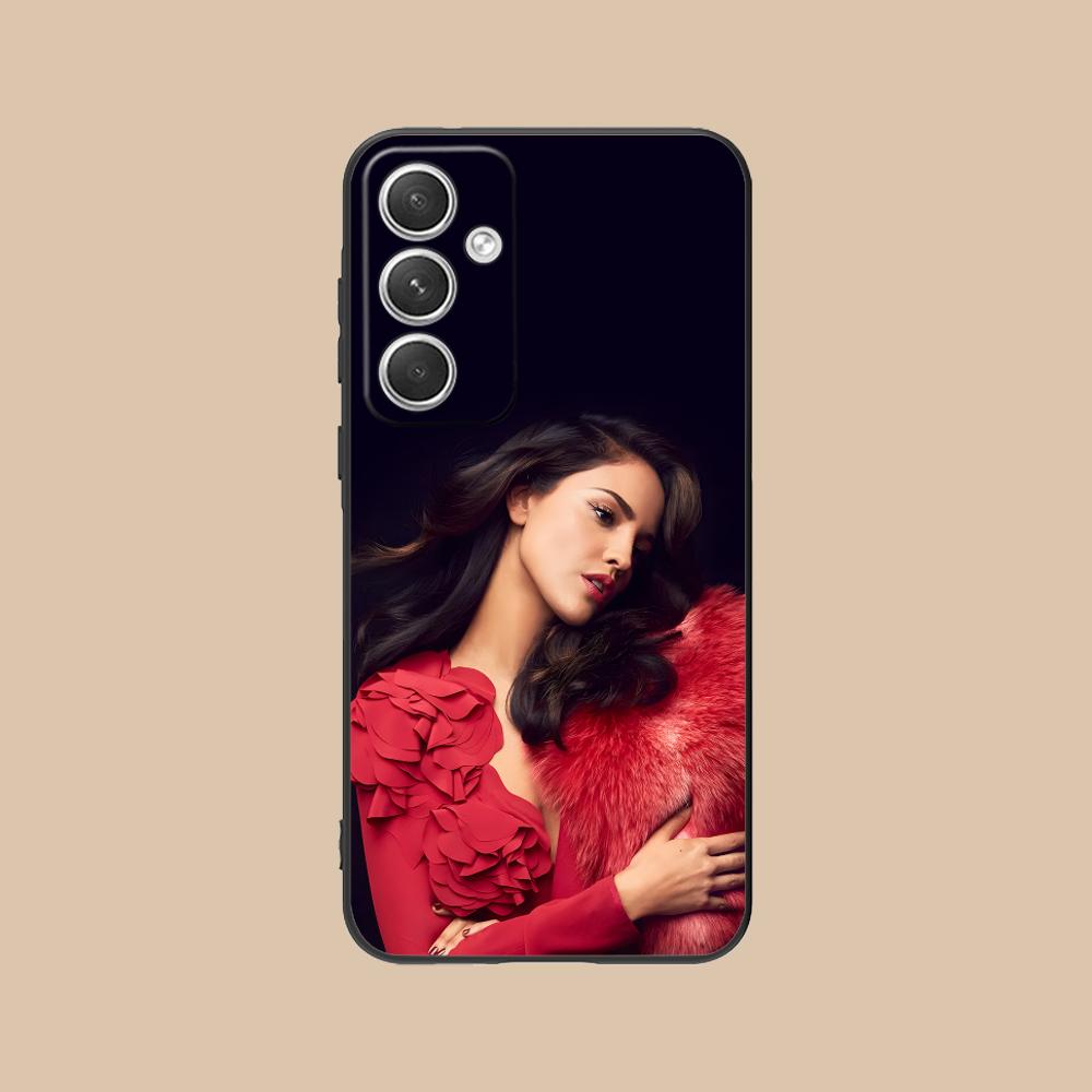 Fashion Eiza Gonzalez Matte Mobile Phone Case for Samsung Galaxy S26 S25 S24 S23 S22 S21 S20 Note20 Plus FE Ultra Colorful Cover