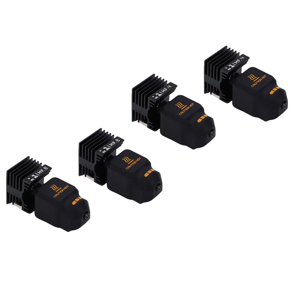 4ks Hotend Kit Náhradní díl pro 3D tiskárnu Bambu Lab P2S H2D H2S H2C 0,4 0,4 0,6 0,8MM Vysokoprůtoková sada Hotend s