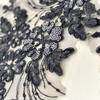 1 Pair Lace Applique Hollow Out DIY Sequin Flower Tassel Wedding Gown Applique Sewing Accessories