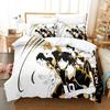 Set Biancheria da Letto 3D La Pallavolo Junior per Camera da Letto Morbido Copriletto Moderno Copripiumino Coperta e Federa