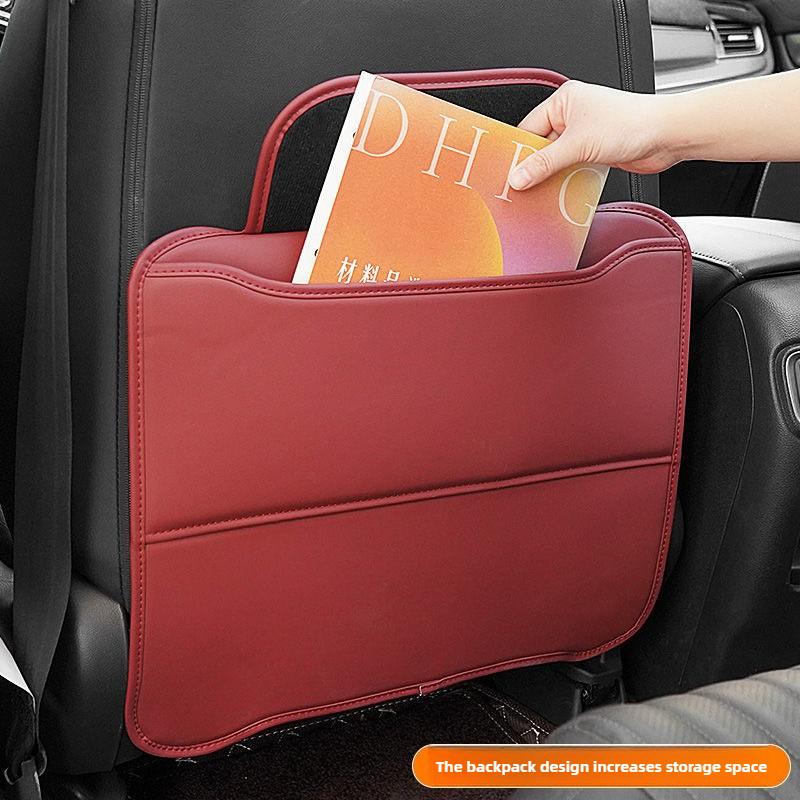Car Seat Back Prevent Kick Pad Storage Mat Accessories For GR Corolla Yaris Aygo Prius Camry Auris Avensis 4Runner