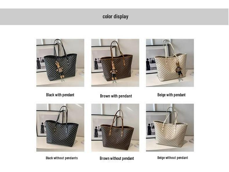 2025 Women's Large Capacity Tote Bag - Work, Commute & Outing Shoulder Bag