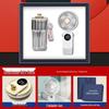 Shangqi Digital Display Coffee Mug & Portable Fan Power Bank Gift Set