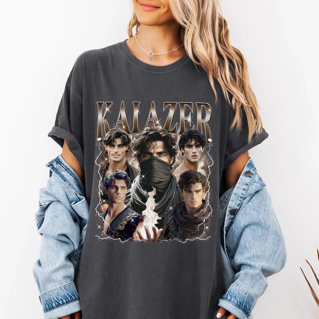 Kai Azer Retro Pirated Tshirts Kai Azer Powerless Tshirts RoUnisextic Novel Reader Tshirts Powerless Fan Gifts