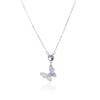 Elegant Moonstone Butterfly Necklace - Women's Luxury Design, Perfect Birthday Gift for Best Friend