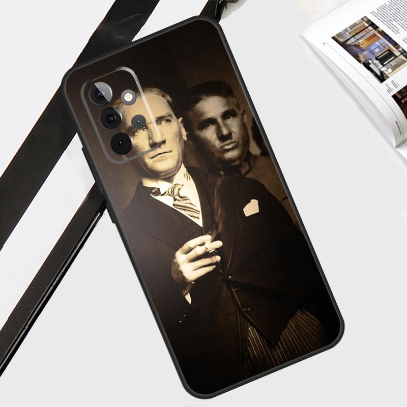 Mustafa Kemal Ataturk Case For Samsung Galaxy A12 A22 A32 A52 A56 A36 A26 A16 A06 A54 A34 A14 A13 A53 A15 A35 A55