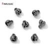 18K Gold Plated Brass End Crimp Beads For Jewelry Making,DIY Bracelets Accessories,Bead Tip Connectors For Jewelry Supplies
