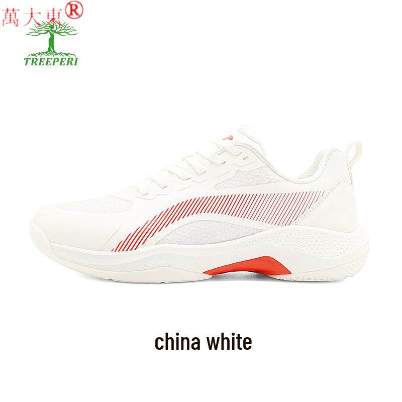 Putian Youth Badminton Shoes - Men s & Women s Anti-Slip Shock Absorption with TPU Stability & Double Carbon Reinforcement. Size 42