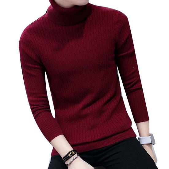 

Светр приталеного крою з довгим рукавом, бавовняний, легкий, пуловер з довгим рукавом для зими M