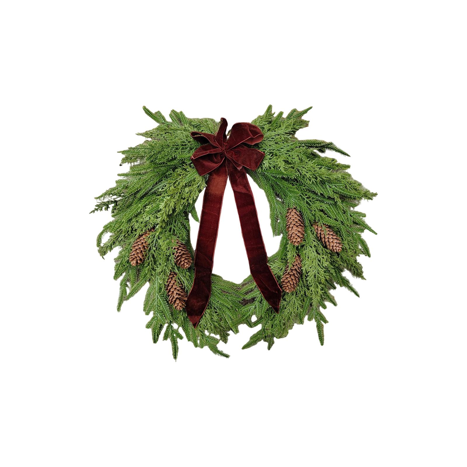 

Inches Artificial Green Olive Wreath With Olive Leaves, For Front Door Indoor Outdoor Home Wall Window Festival Wedding Decor One Size