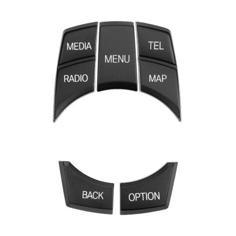 Compatible with BMW Series 1-7, X3, X4, F10, F18, F30, F02 - Multimedia Knob Button Switch