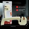Household Handheld Sharpening Tool Suitable for Kitchen Knives and Scissors Care Double Slot Kitchen Knife Care Device with Anti Slip Base