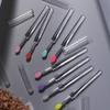Nail Arts Silicone Applicator Sticks Reusable Chrome Glitter Applying Manicure Tool  Easy-Daub Pigment Silicone Nail Brush