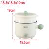 Electric Cooking Pot, Rice Cooker, Nonstick 2 Gear Noodles Portable