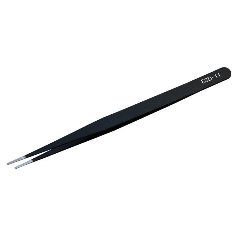 Anti-Static ESD Precision Stainless Steel Tweezers for Eyelash and Eyebrow Styling