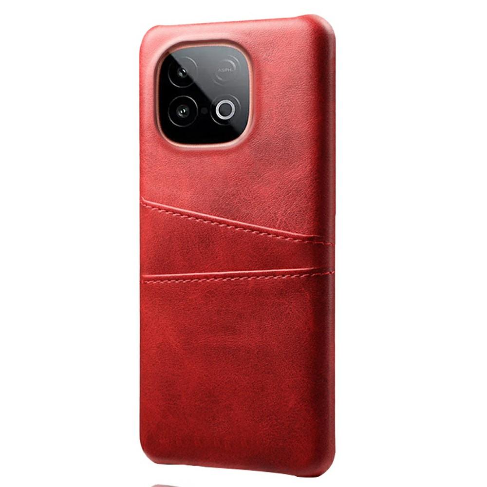 For Vivo iQOO Neo10 5G Case Dual Card Slots PU Leather+Hard PC Phone Cover