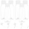 30Pcs Frosted Milk Bottles Multi-Function Clear Drink Bottles Portable Reusable Juice Containers Household Travel Outdoor Use