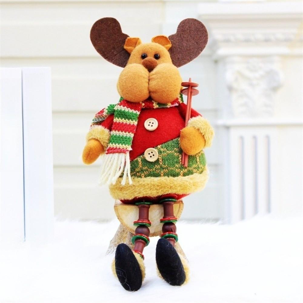 Elk Christmas Tree Pendant Snowman Xmas Tree Drop Ornaments Christmas Tree Decor Merry Christmas