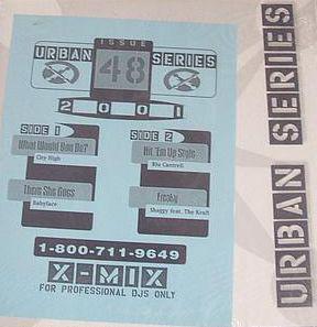 12inch Record VARIOUS - X-Mix Urban Series 48 XU48 X-Mix 2001 US Rap & Hip-Hop/R&B Used