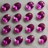 24 Pcs Natural CERTIFIED Untreated Oval Cut Ruby Pink Loose Gemstone 8x6 Mm Z-9650