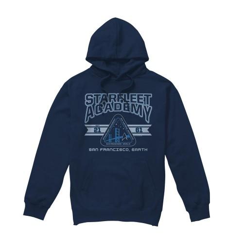 Star Trek Mens Starfleet Academy Earth Hoodie