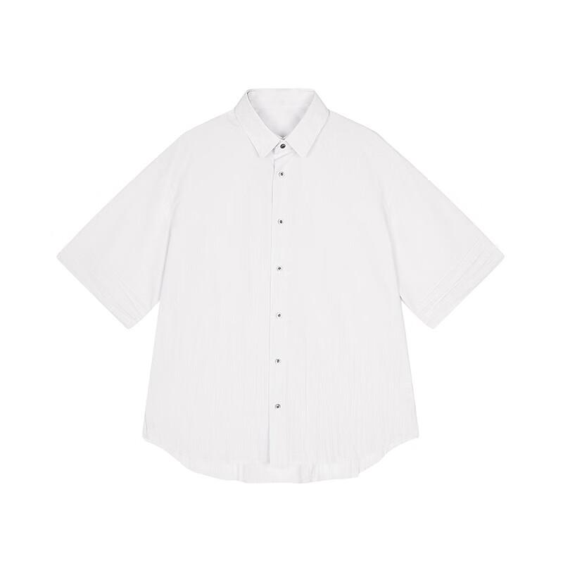 Croquis Men's Autumn 2025 H-Line Short-Sleeve Shirt