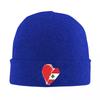 I Heart Lebanon Lebanese Flag Warm Knitted Cap Fashion Bonnet Hat Autumn Winter Outdoor Beanies Hats for Unisex Adult