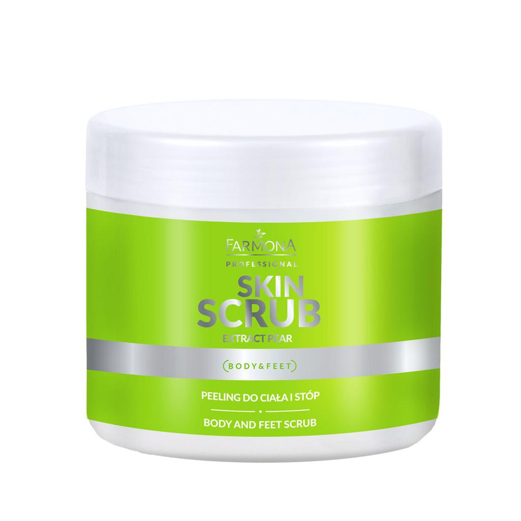 Skin scrub extract pear | peeling do ciała i stóp
