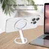 Magnetic Alloy Phone Stand: Multi-functional Desktop Holder for Universal Use
