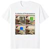 Eat Code Sleep Grafik T-Shirt Informatik Python Programmierer Evolution Cloud Programmierung T-Shirt Lässige Herrenbekleidung