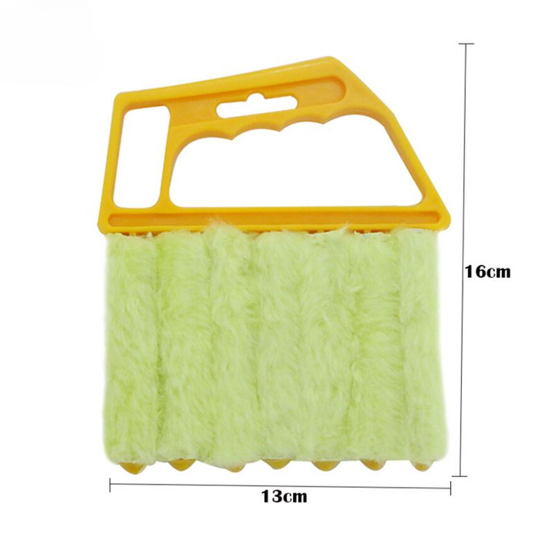 Creative Microfibre Venetian Blind Blade Cleaner Air Conditioner Duster Cleaning Brush Window Shade Shutters Wizard Cleaner Tool