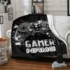 Gamer Controller Home Blankets Comfortable Soft Lightweight Multiseasonal Blanket For Picnics Sofas Offices Beds Living Rooms Perfect Gift For