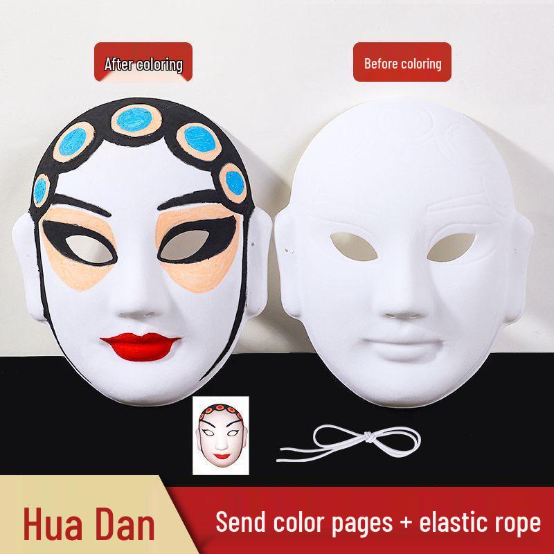 

Hand-Painted Ceramic Peking Opera Mask Kit for Kids
