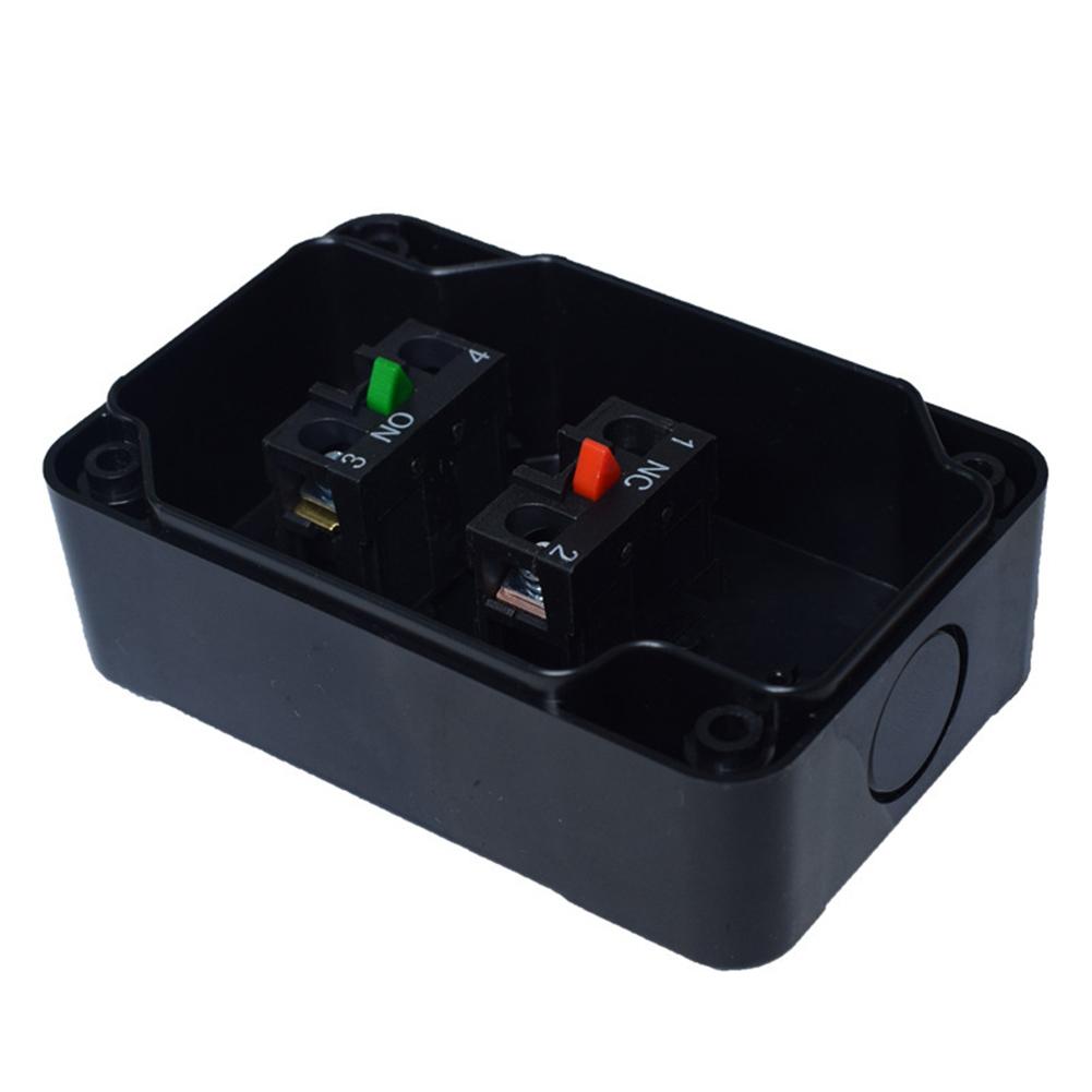 Operating Temperature -40 C To 70 C Waterproof Button Switch Dual Switch Design For Machines High Current Rating 10A