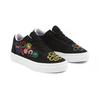Vans Old Skool Canvas Comfortable Versatile Durable Lightweight Low Top Kids Skate Shoes Kids Sneaker Black Multicolor VN000W9T8BC