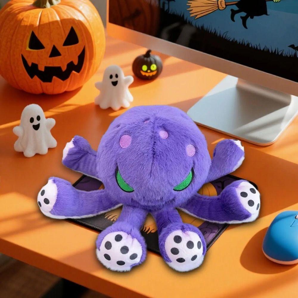 Realistic Halloween Octopus Plush Toy PP Cotton Octopus Stuffed Animal  Birthday Parties
