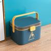 WBBOOMING Home Care Medicine Cabinet Plastic Storage Boxes Rectangle Storage Box Portable And Fashion Color Storage Boxes & Bins