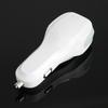 12 24V Portable 3.0 USB Fast Car Charger for Phone Camera Tablet Practical Auto AccessoryWhite