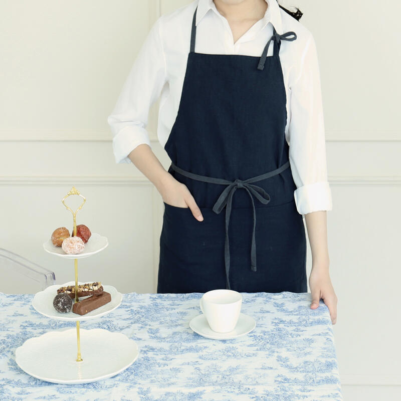 Lily Linen One-Piece Apron
