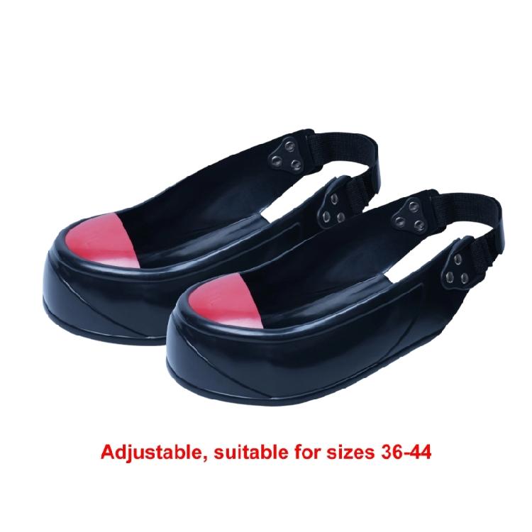 Copriscarpe di Sicurezza con Velcro e Puntale in Acciaio Copripunta Protettivi Antiscivolo per Uomo e Donna